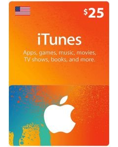 iTunes Gift Card $25 (US) - Instant Delivery Email